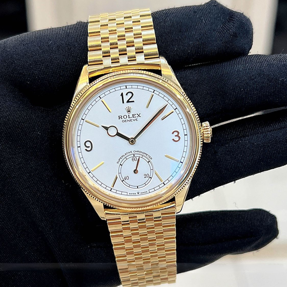 Rolex 1908 39mm, 18CT Yellow Gold, Polished Finish Ref. 52508 - Image 2