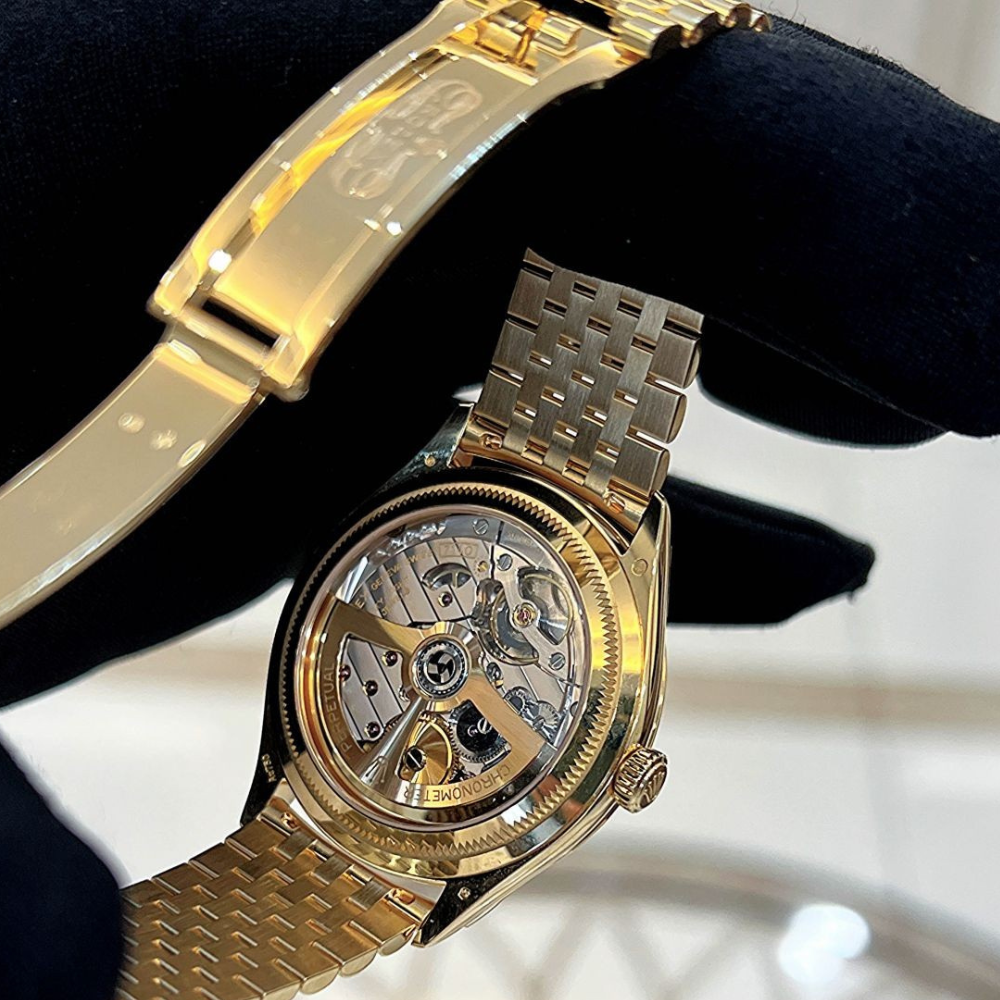 Rolex 1908 39mm, 18CT Yellow Gold, Polished Finish Ref. 52508 - Image 4