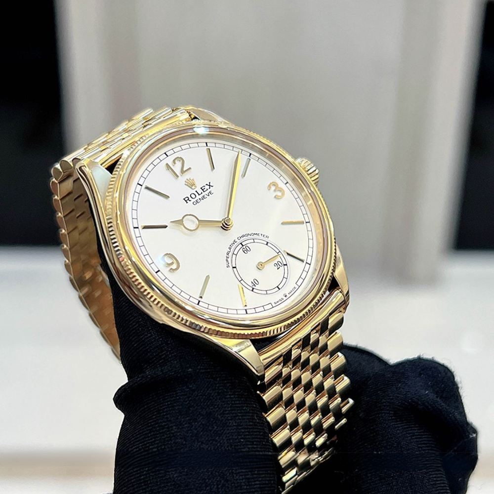 Rolex 1908 39mm, 18CT Yellow Gold, Polished Finish Ref. 52508 - Image 3